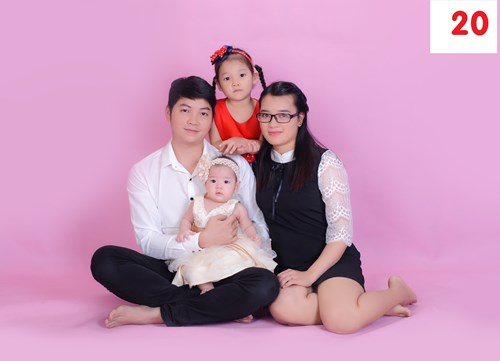 Mã Số 20- Cuộc thi ảnh   Gia đình hạnh phúc  : Gia đình Gấu Bông